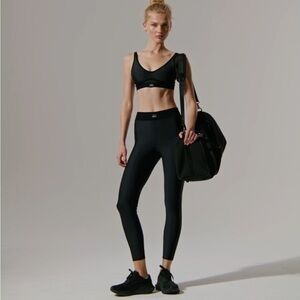 ALO Airlift high-waist 7/8 Line Up Legging Black